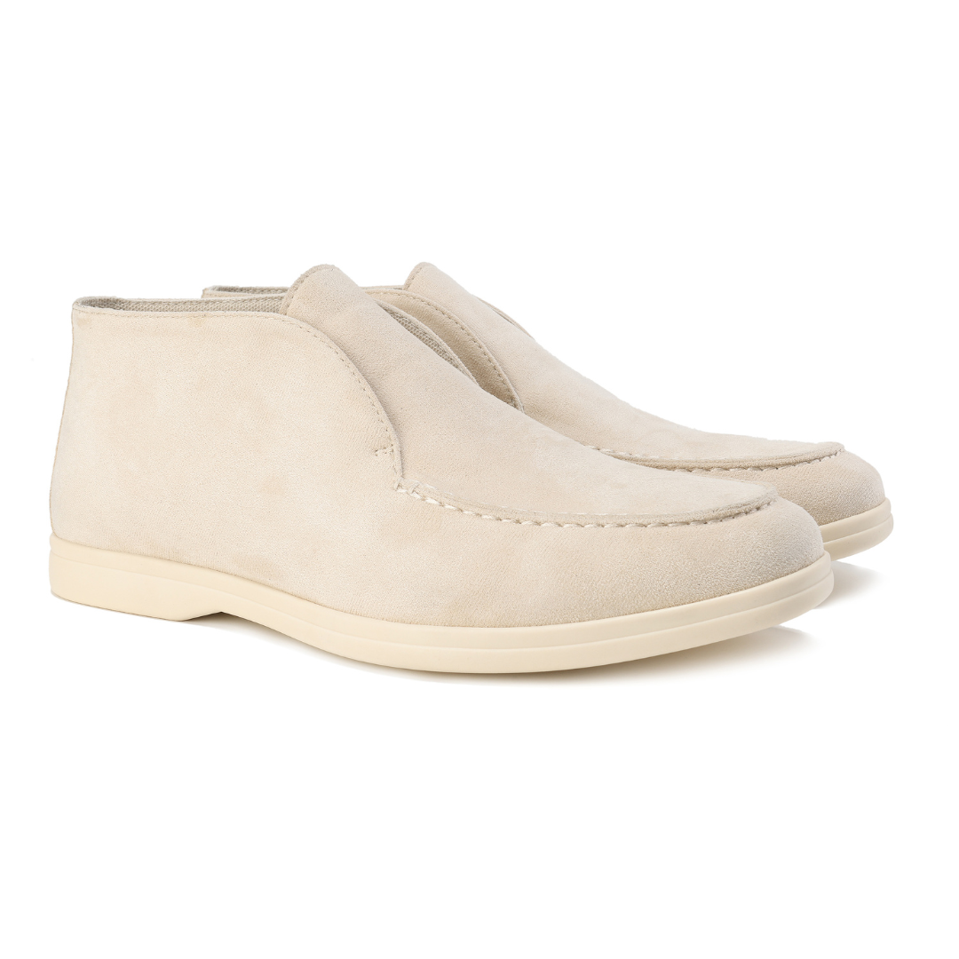 Connor - Old Money High Suede Loafers