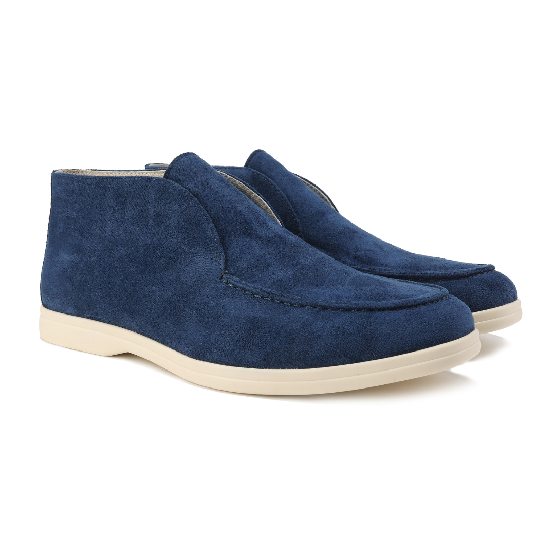 Connor - Old Money High Suede Loafers