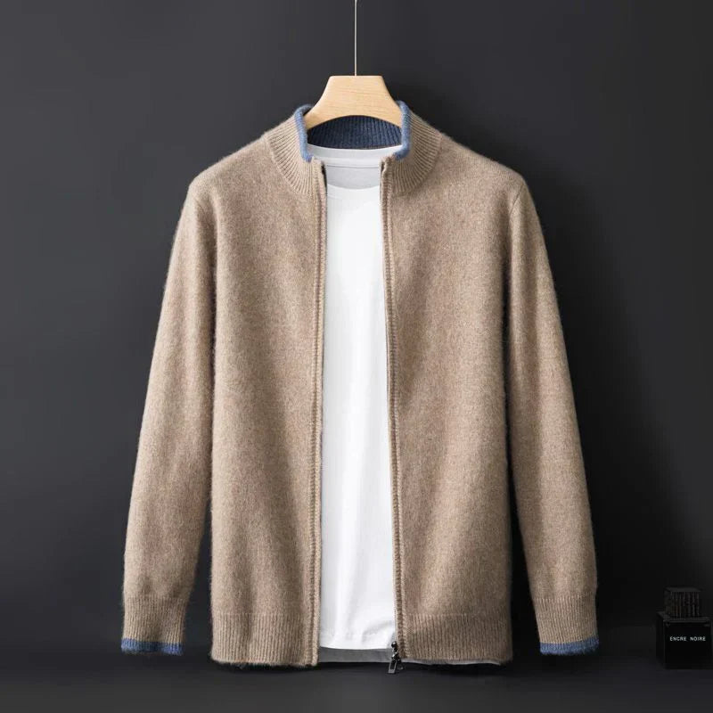 Ralph - Cashmere cardigan with zipper