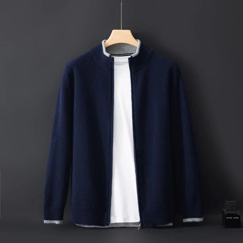 Ralph - Cashmere cardigan with zipper