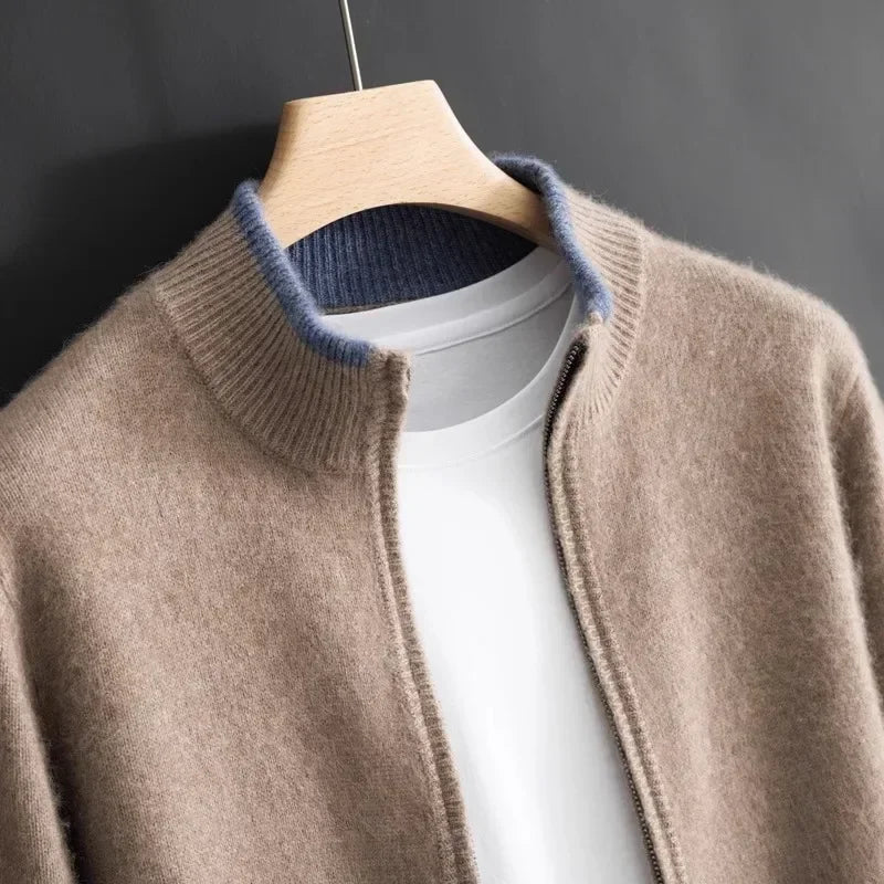 Ralph - Cashmere cardigan with zipper