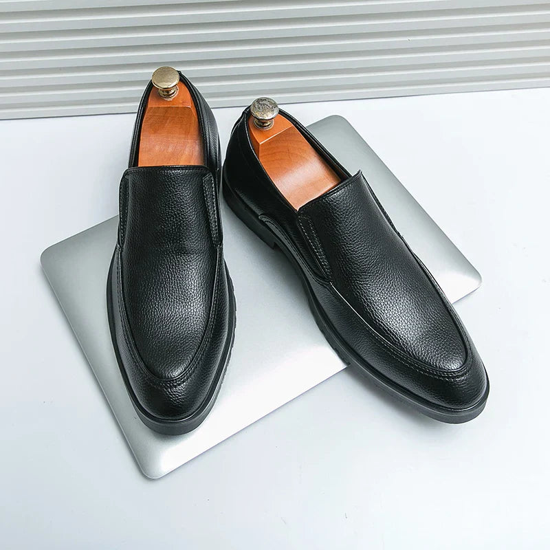 Arthur - Luxe Leather Loafers