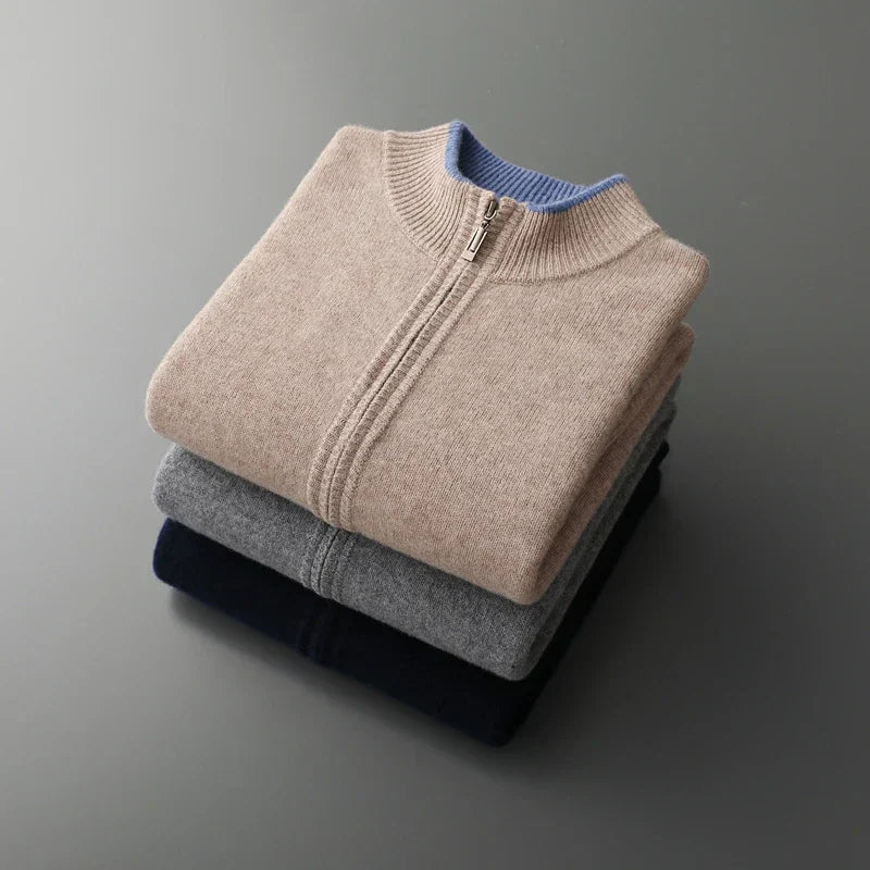 Ralph - Cashmere cardigan with zipper