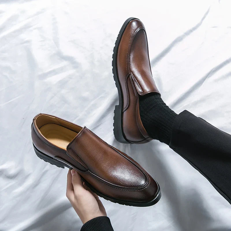 Arthur - Luxe Leather Loafers