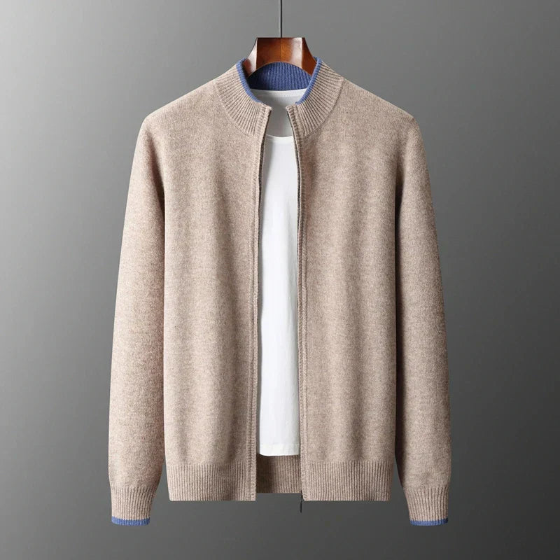 Ralph - Cashmere cardigan with zipper