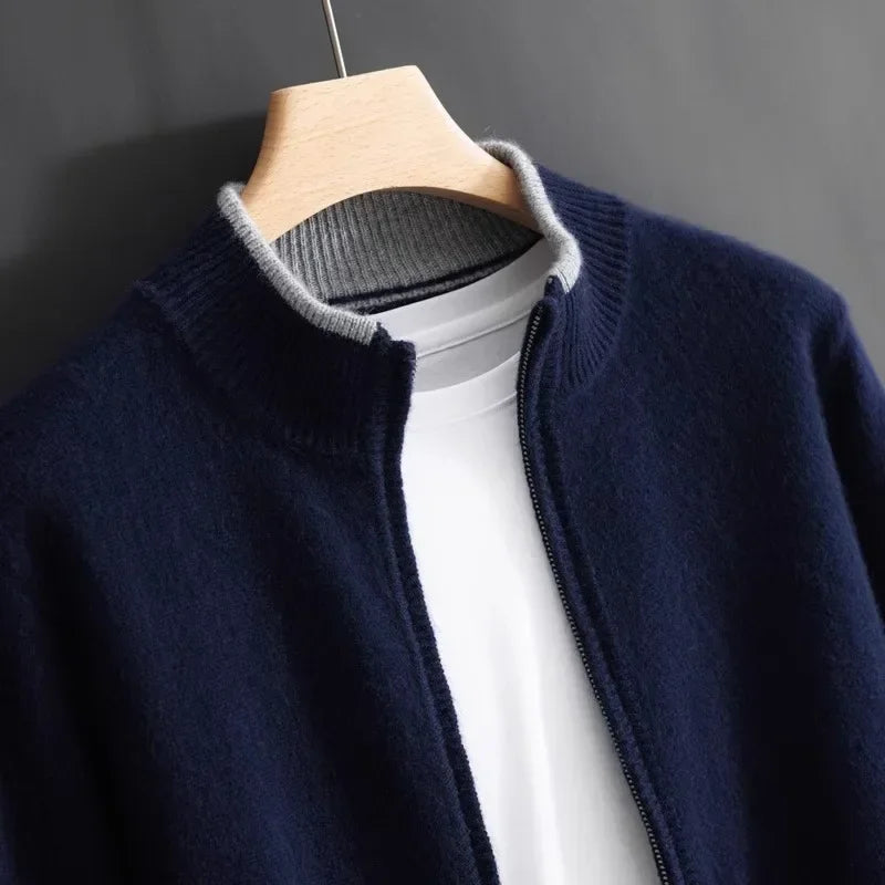 Ralph - Cashmere cardigan with zipper