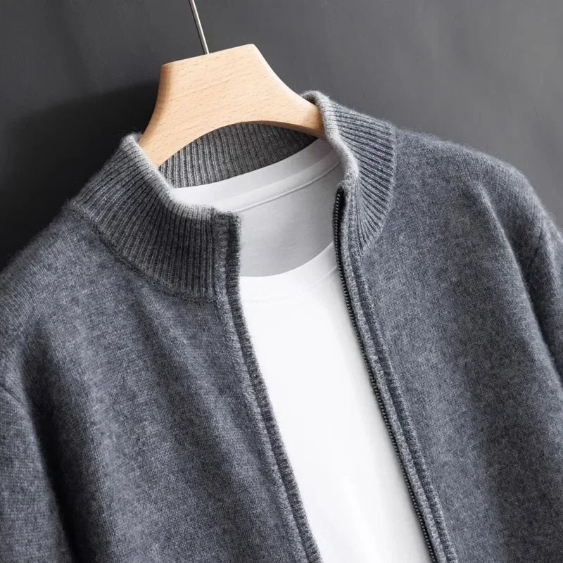 Ralph - Cashmere cardigan with zipper