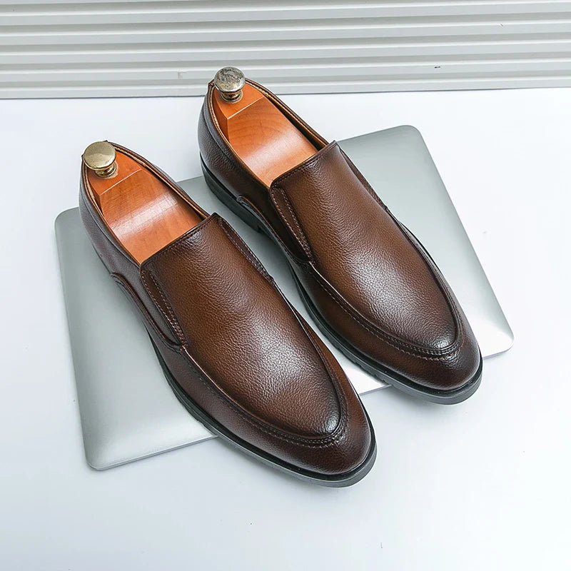 Arthur - Luxe Leather Loafers