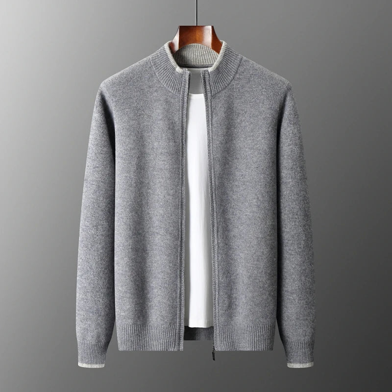 Ralph - Cashmere cardigan with zipper